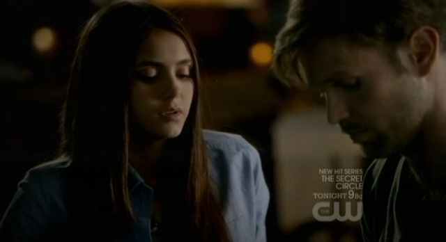 3x02 TVD Elena And Alaric "Let's Just Go"