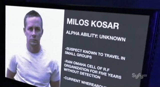 Alphas S1x04 - Milos Kosar of Red Flag