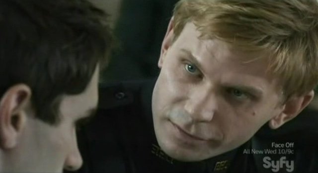 Being Human S1x03 - Aidan is pressured by Bishop