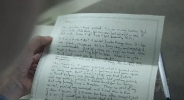 Being Human S1x13 - Joshs letter to Nora