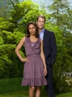 Colin Ferguson and Salli Richardson of Eureka