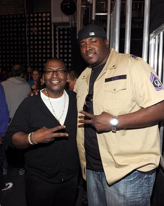 ABDC exec producer Randy Jackson & actor Quinton Aaron