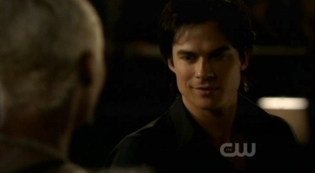 The Vampire Diaries S3x03 Damon meets with Gloria