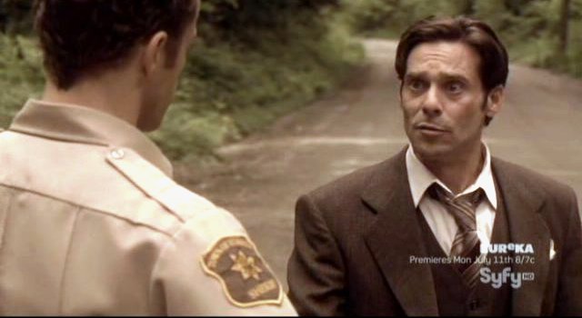 Eureka S4x09 - James Callis as Dr Trevor Grant