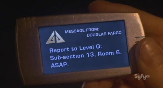 Eureka S4x16 - A message from Fargo