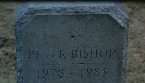 Fringe S1 Peter Bishops grave