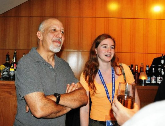 GateCon 2010 - Erick Avari and Fan