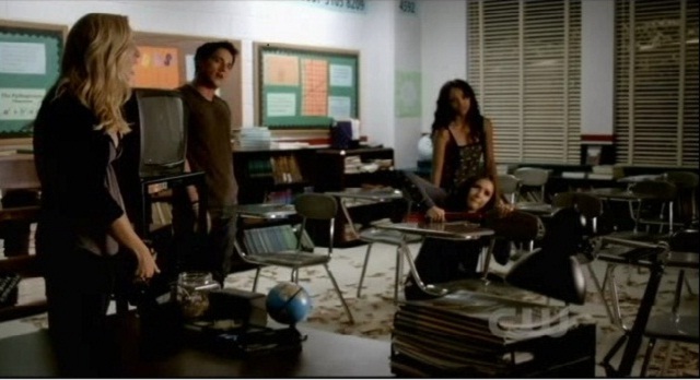 The Vampire Diaries 3x05 Group Shot Senior Prank