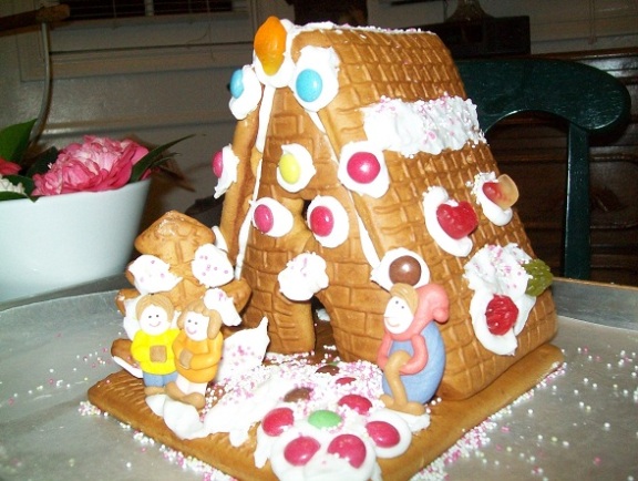 Hand made Gingerbread House!