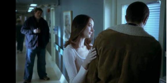 Happy Town - Waters - Amy Acker at Hospital
