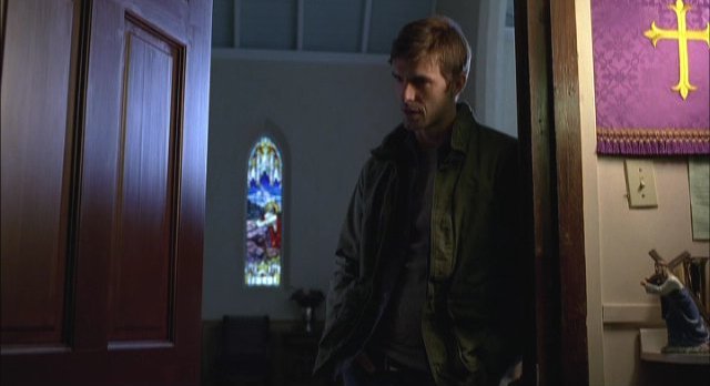 Haven S2x01 Wuornos questions Reverend Driscoll