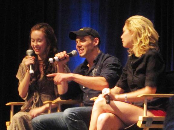 SGU's Elyse Levesque, Brian J. Smith, Alaina Huffman