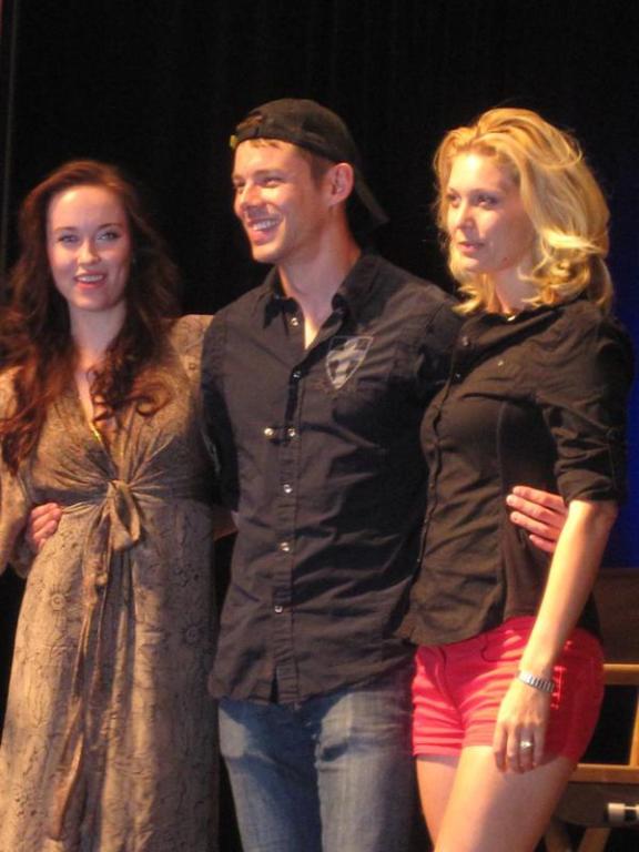 SGU's Elyse Levesque, Brian J. Smith, Alaina Huffman