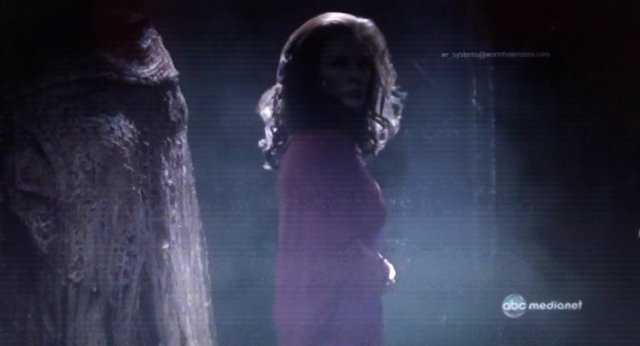 Jane Badler as Anna's mother in Red Rain