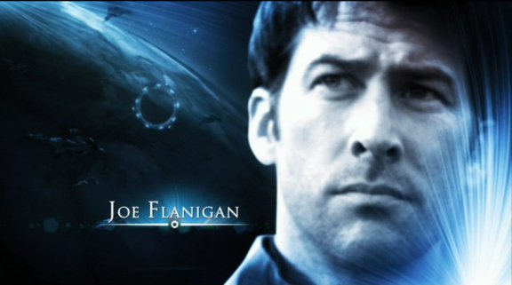 Joe Flanigan as John Sheppard!