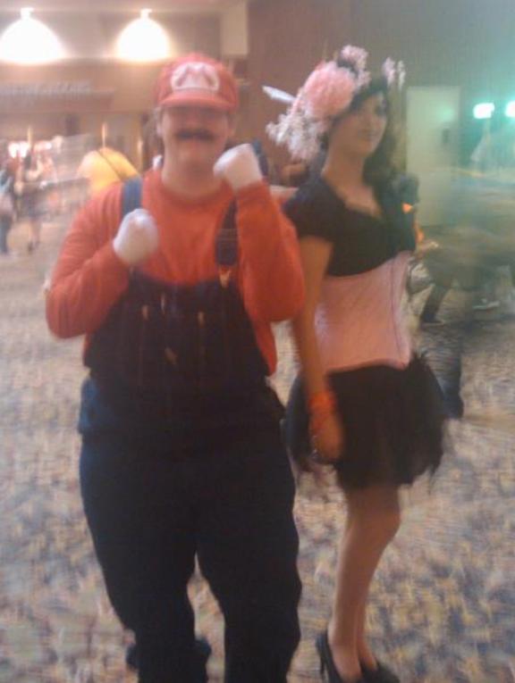 Mario Brothers Team at Phoenix Comicon