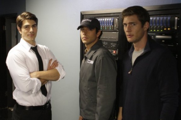 Brandon Routh - Zach Levi - Ryan McPartlin - Click to visit Chuck on NBC