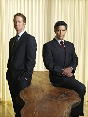 Eric Stoltz and Esai Morales - Click to visit Caproca on SyFy