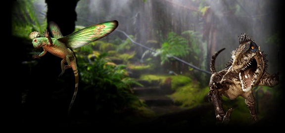 Primeval background. Click to visit on ITV!