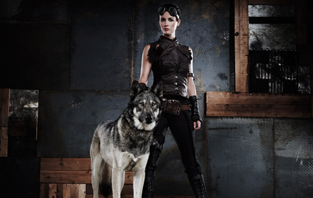 Riese and her trusty pooch Fenrir!