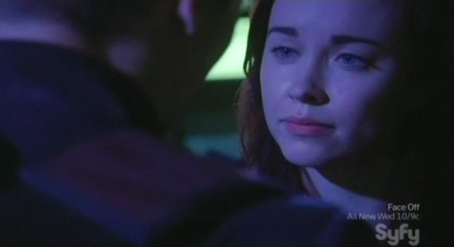 SGU S2x11 - Chloe expresses love for Lt. Scott