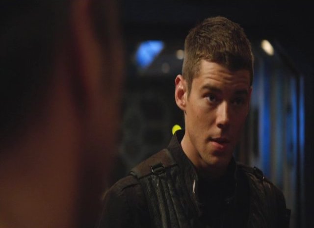 SGU S2x12 Twin Destinies Brian J Smith as Lt. Scott