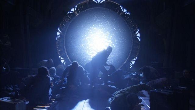 SGU Destiny Stargate and crew in action!