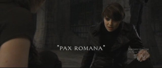 Sanctuary S3x11 - Pax Romana