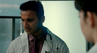 Saving Hope S1x01 - Huse Madhavji as neurosurgeon Shahir Hamza