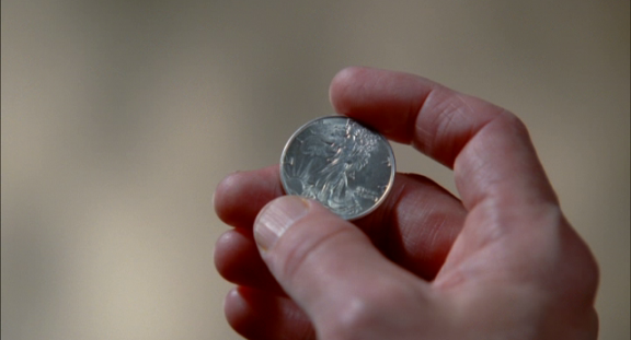 Fringe S1 - The coin in Walter's hand