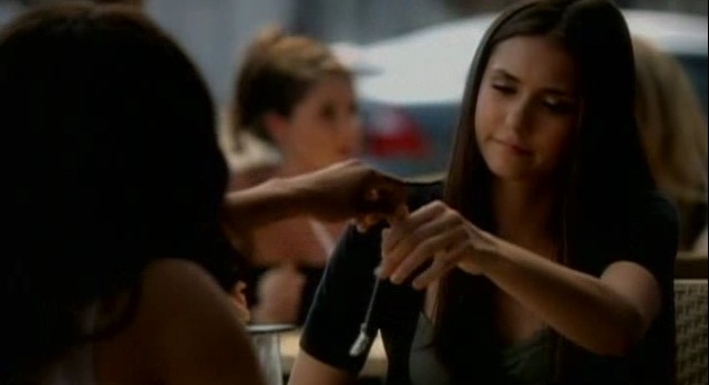 The Vampire Diaries 3x04 Bonnie gives Katherine the necklace