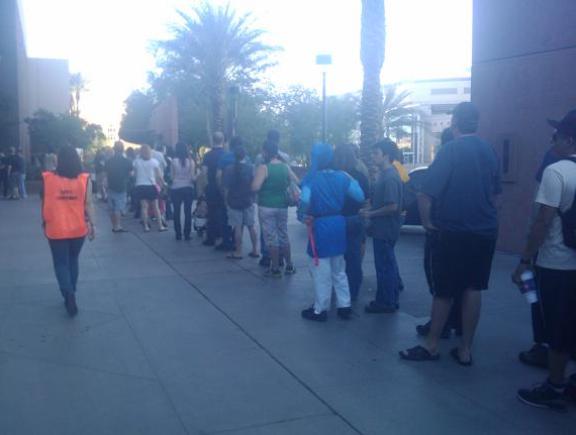 The Lines Begin at Phoenix Comicon!