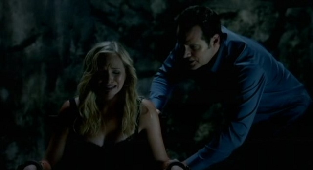 The Vampire Diaries S3x03 Caroline and Bill Forbes