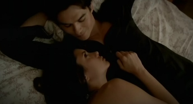The Vampire Diaries 3x03 Damon surprises Elena