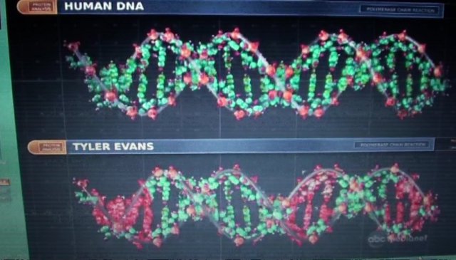 V Series S2x03 Laid Bare - Tyler and human DNA!