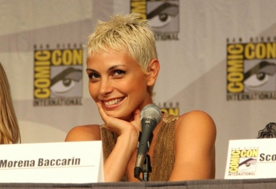 2010 Comic-Con V star Morena Baccarin at panel session