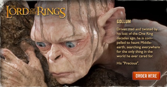 WETA Workshop Convention - Order Gollum of LOTR!