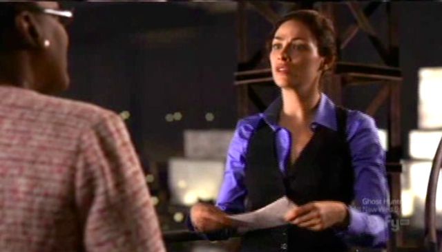 Warehouse 13 S2x12 - Myka gives letter to Mrs. Frederick