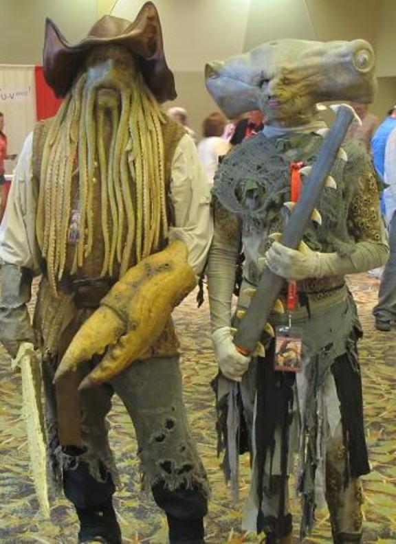 Davy Jones and Hammerhead at Phoenix Comicon!