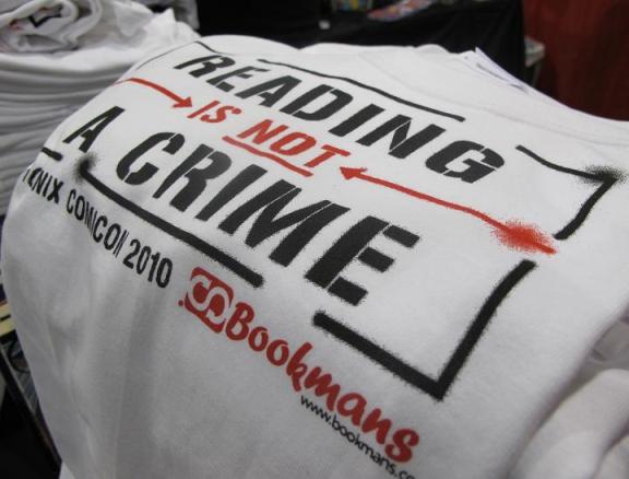 Reading is not a Crime shirts!