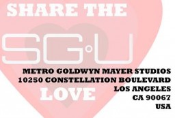 Share the SGU Love. Iamges courtesy StargateZone